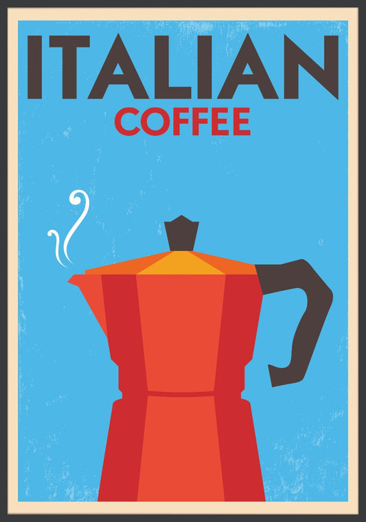 Italian Coffee Vintage juliste