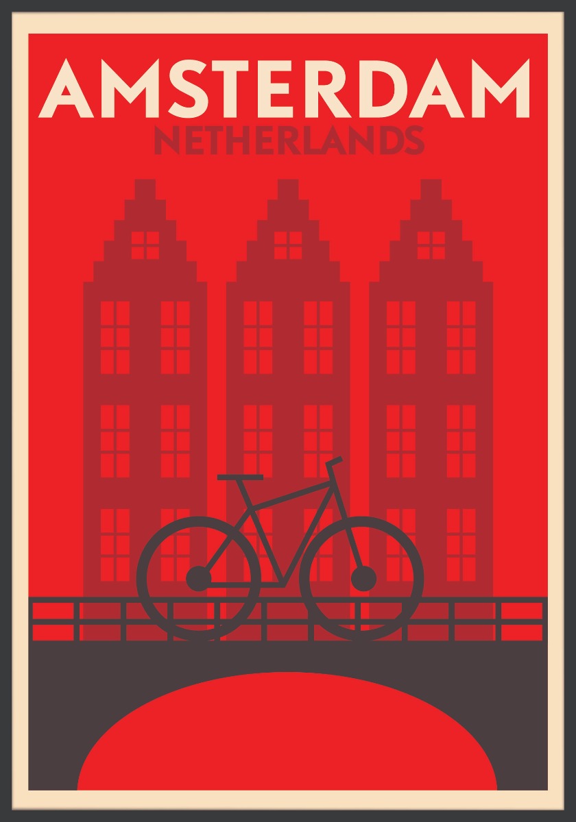 Amsterdam Vintage juliste