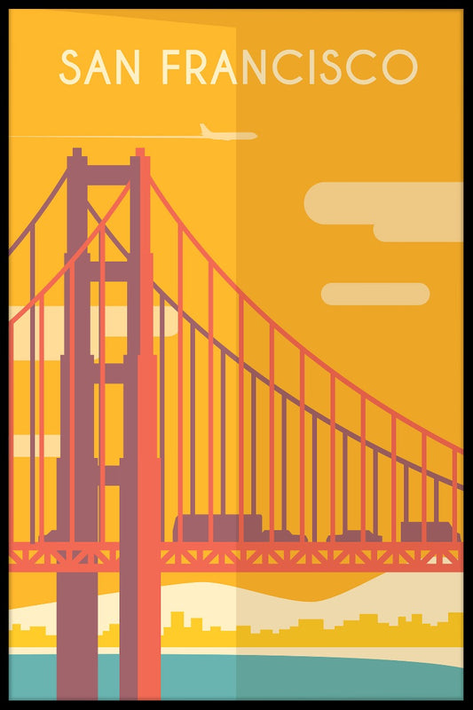 San Francisco Vintage Travel juliste