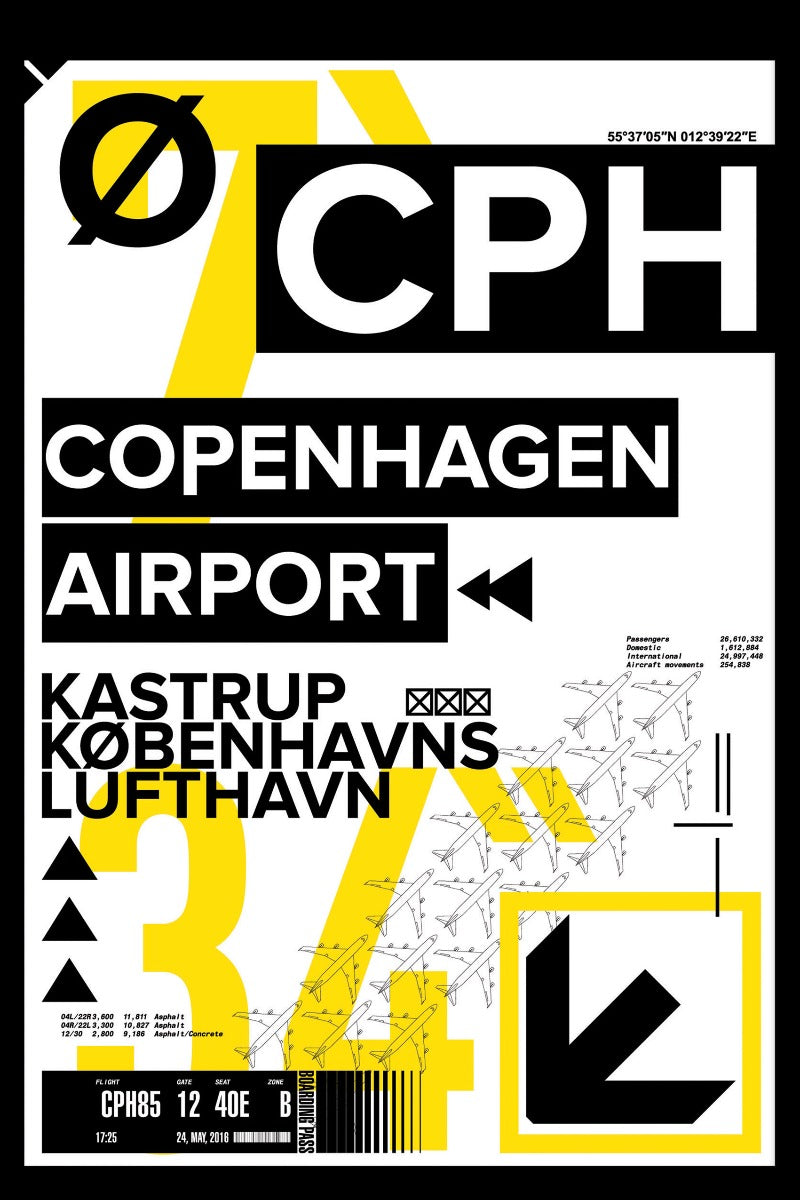 CPH Copenhagen Airport juliste
