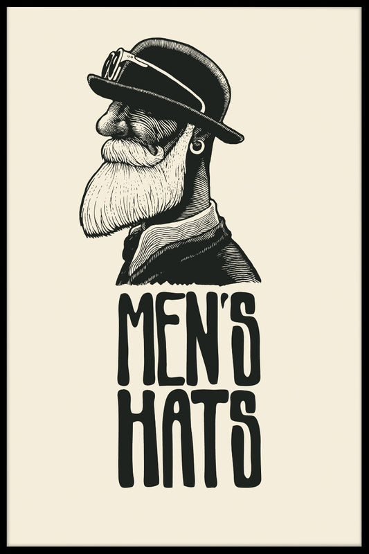 Men's Hats juliste