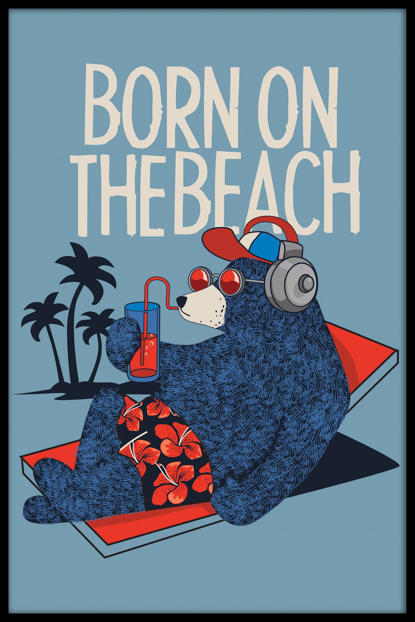 Born On The Beach juliste