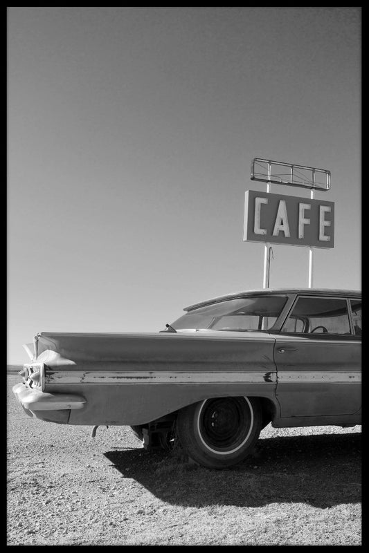 Cafe Classic Car juliste