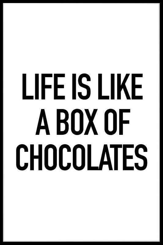 Box Of Chocolates juliste