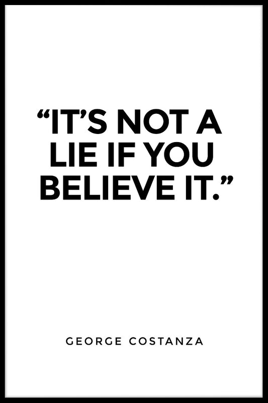 It's Not A Lie juliste