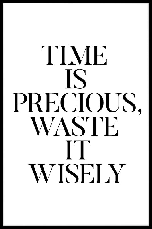 Waste It Wisely juliste
