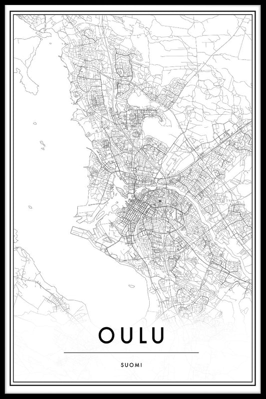 Oulu Map juliste