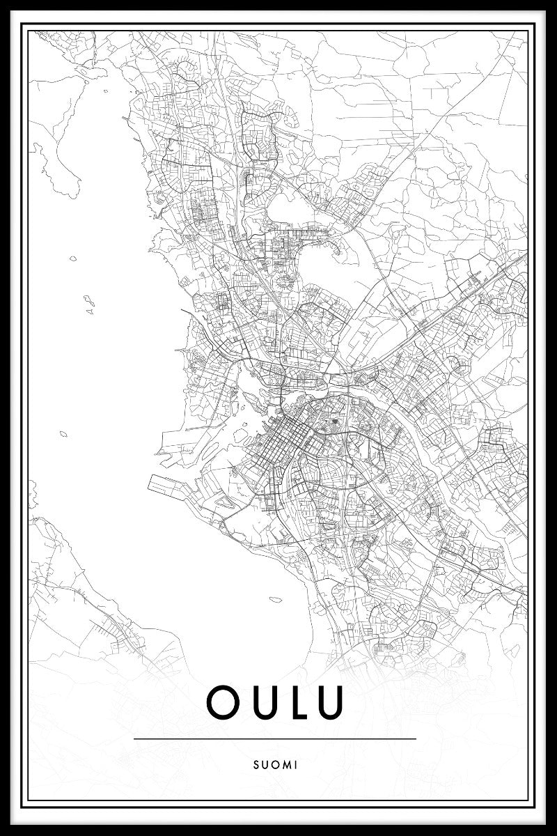 Oulu Map juliste-pp