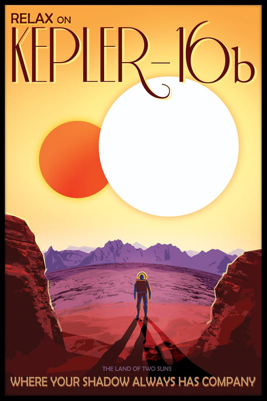 NASA Kepler16b juliste