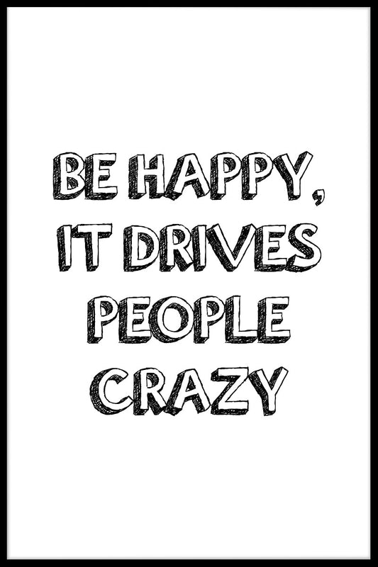 Be Happy juliste