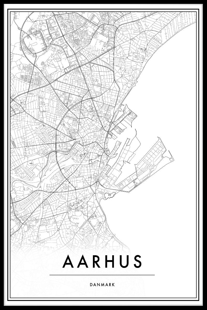 Aarhus Map juliste