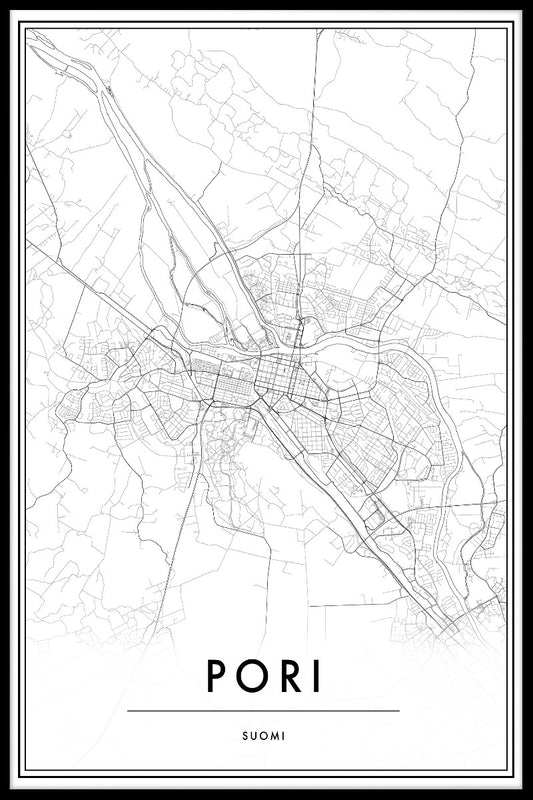 Pori Map juliste