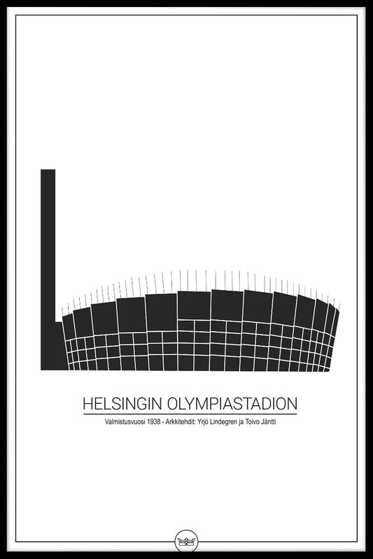 Helsinki Olympic Stadium juliste