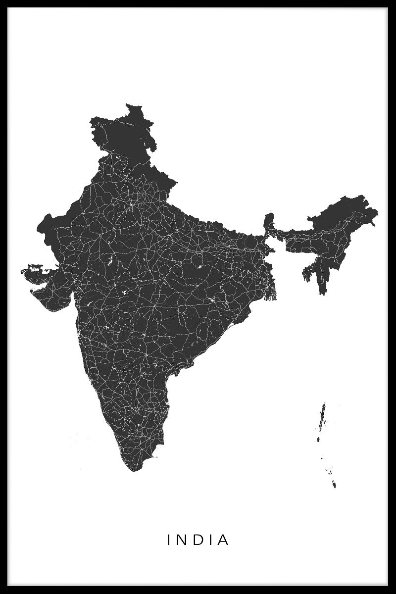 India Map juliste
