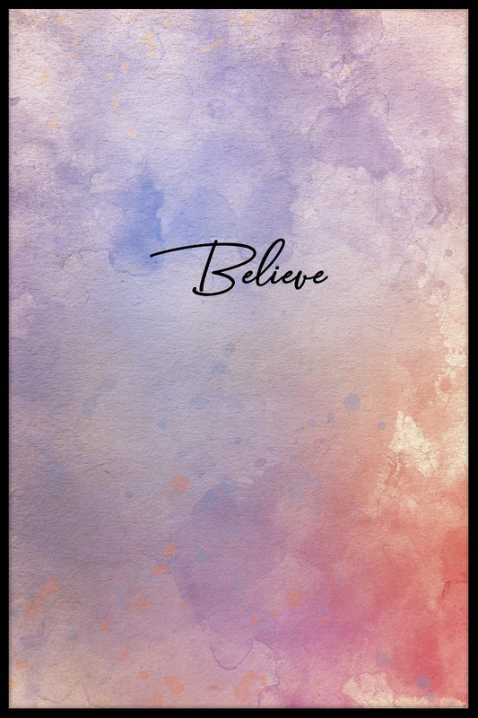Believe juliste