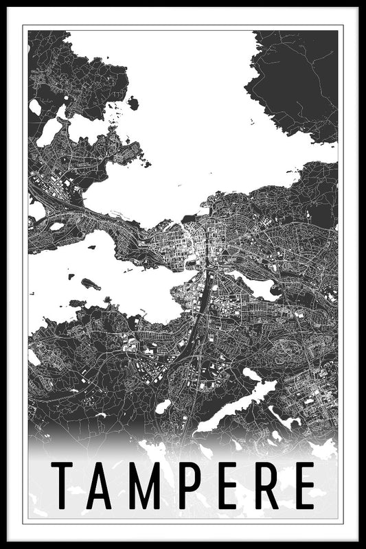 Tampere Map N02 juliste