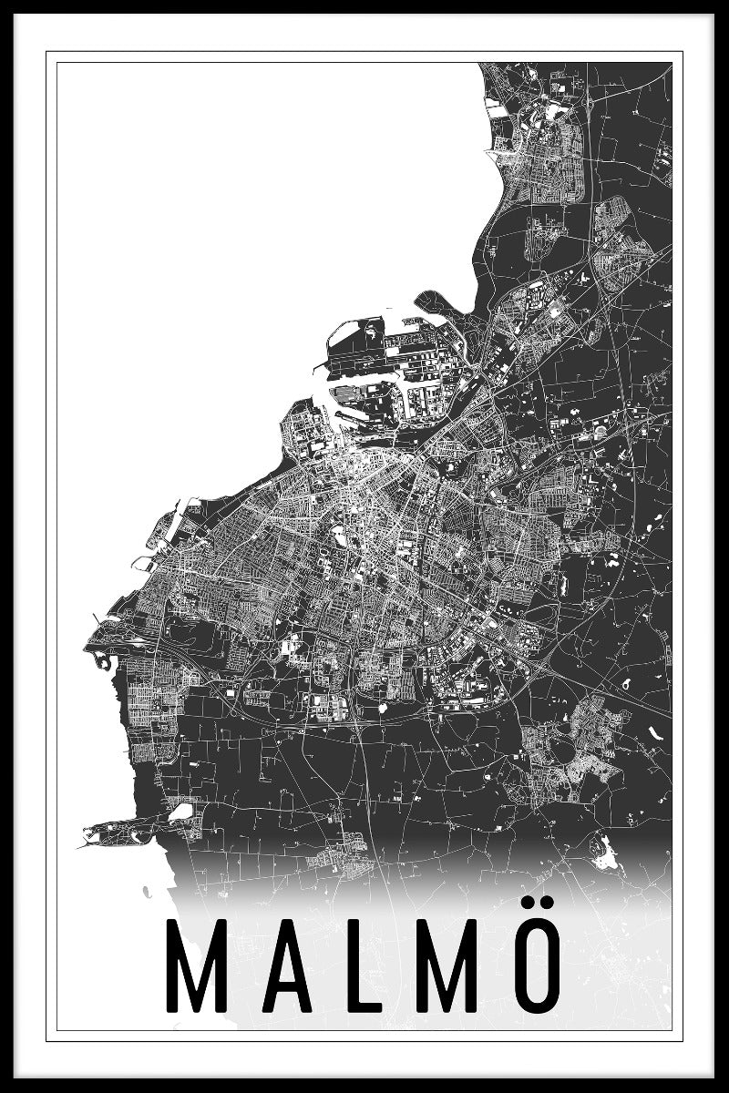 Malmö Map N02 juliste