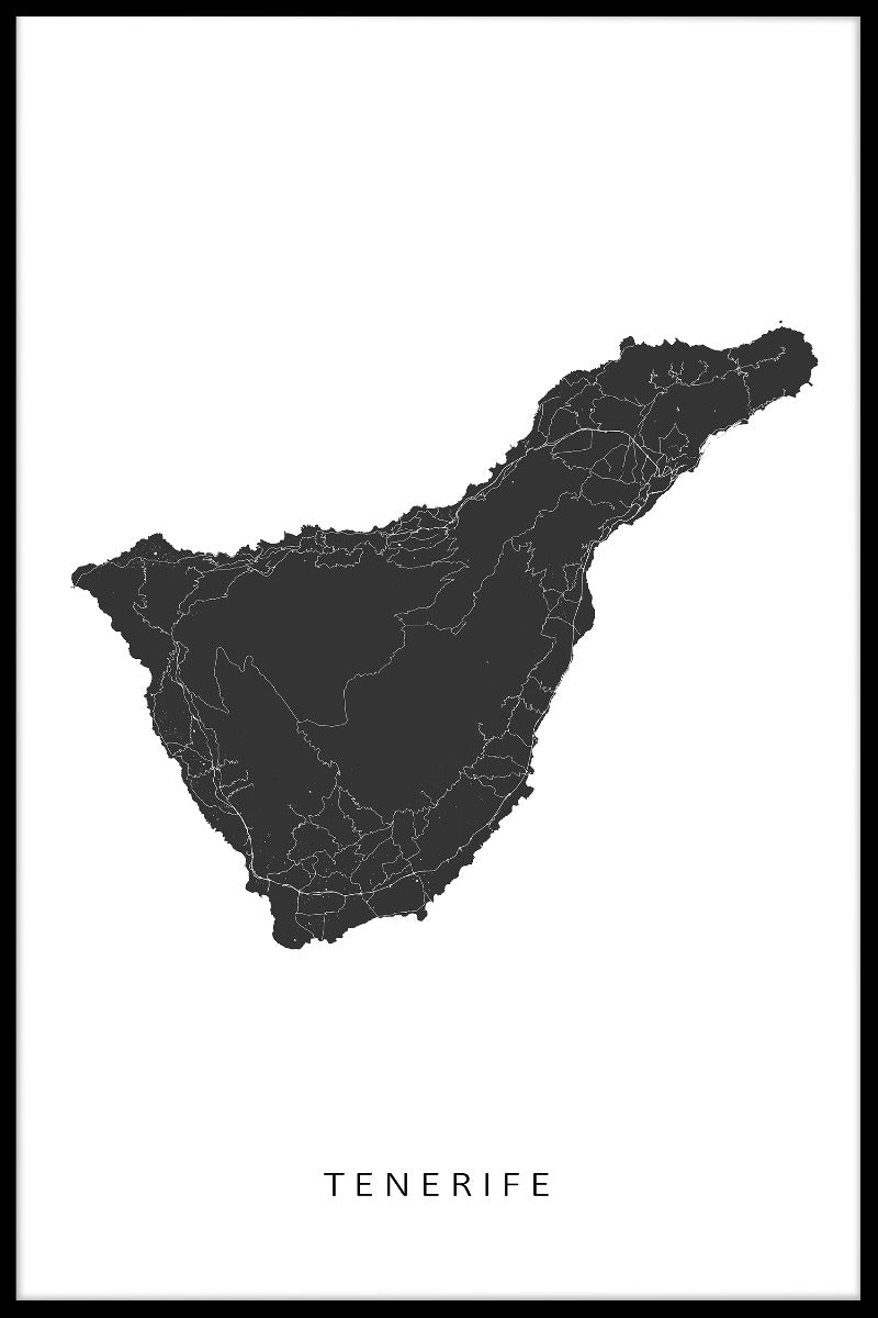 Tenerife Map juliste