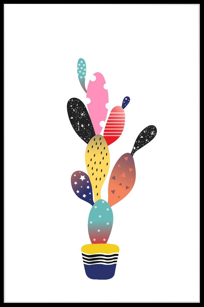Abstract Cactus juliste