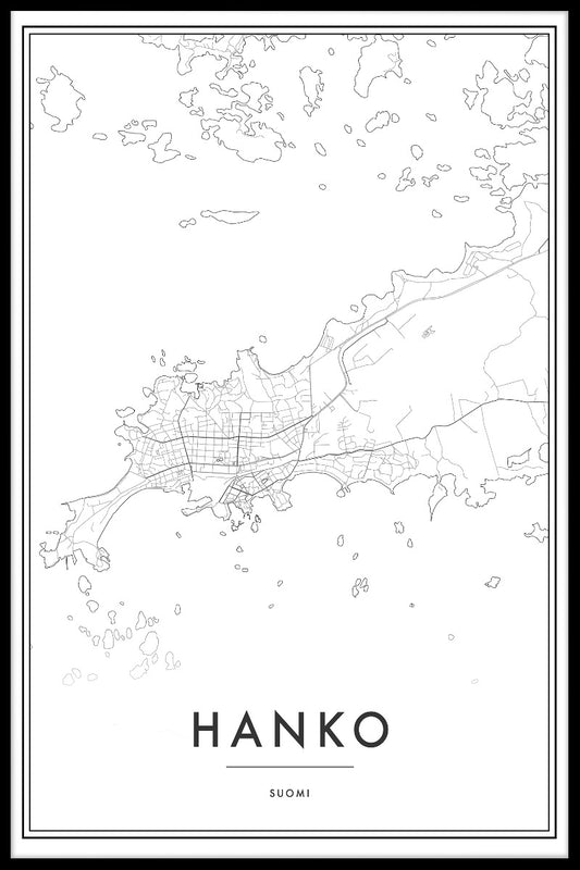 Hanko Map juliste