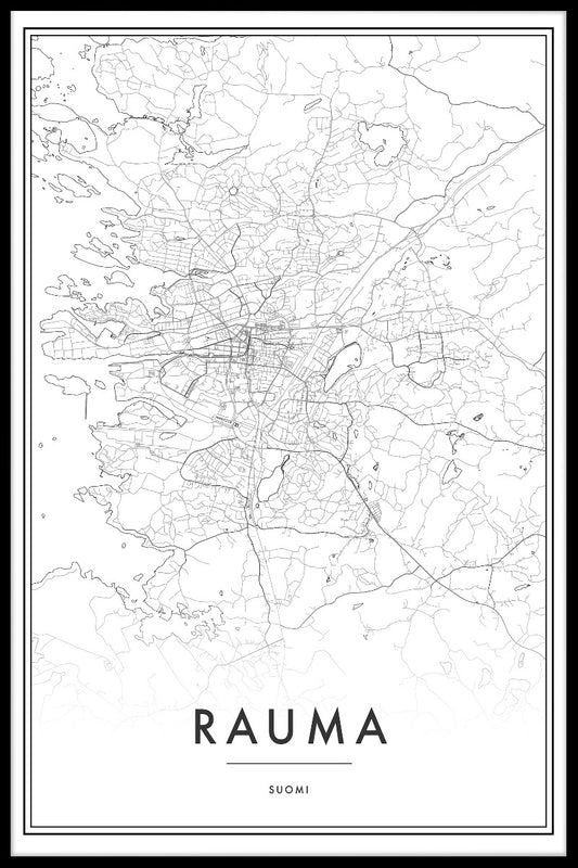 Rauma Map N02 juliste