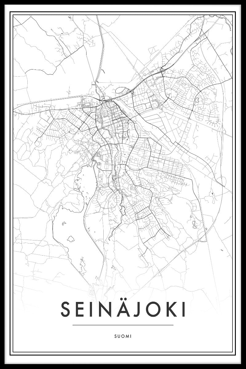 Seinäjoki Map N02 juliste