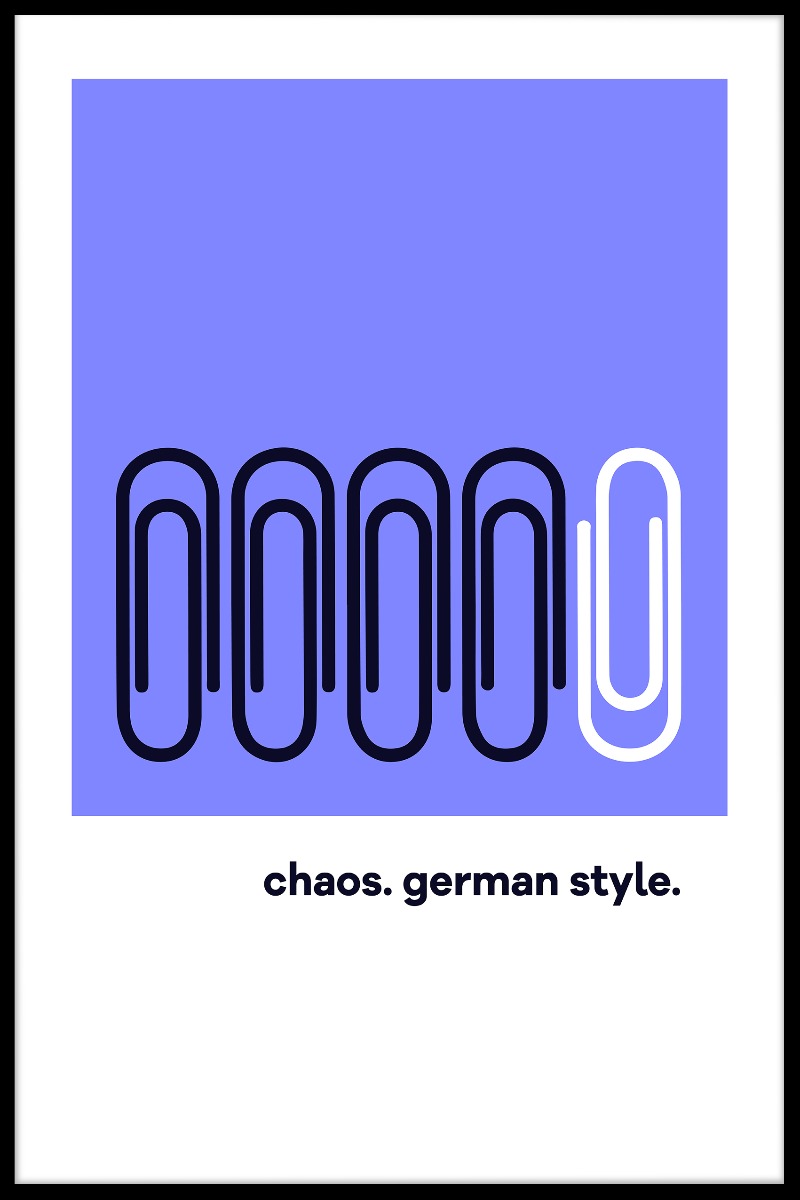 Chaos German Style juliste