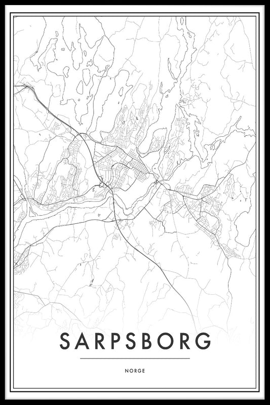 Sarpsborg Map juliste