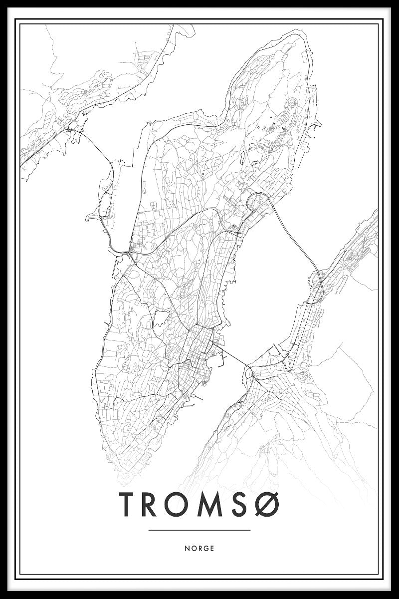 Tromsø Map juliste