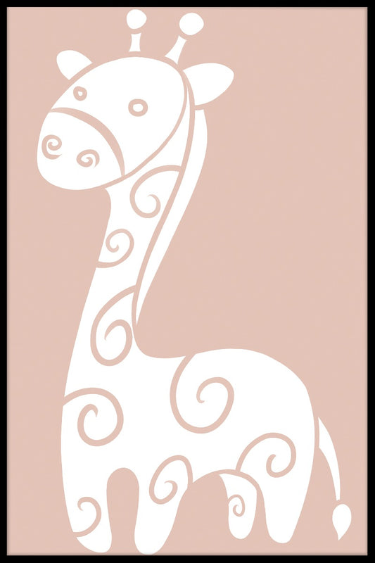 Cute Giraffe juliste