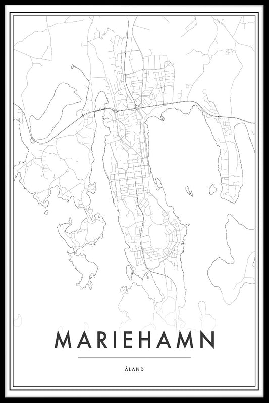 Mariehamn Map juliste