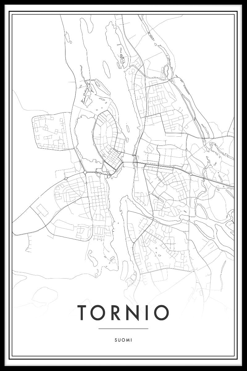 Tornio Map juliste
