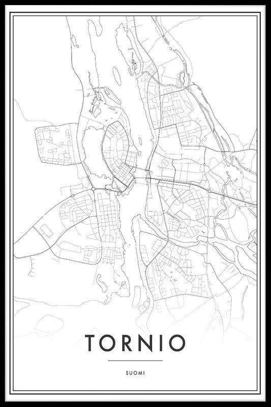 Tornio Map juliste