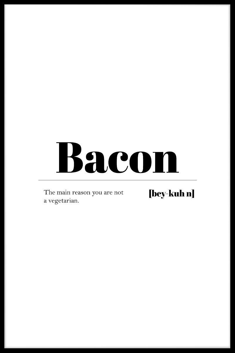 Bacon juliste