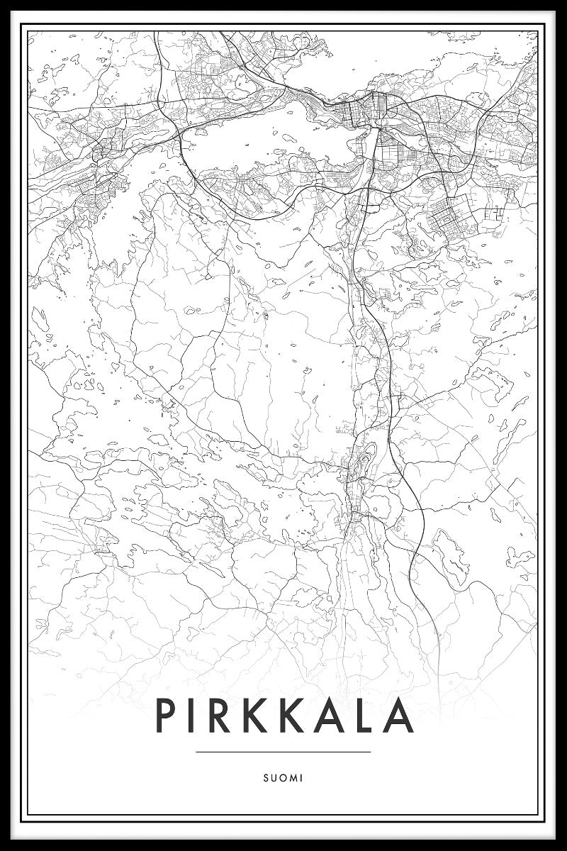 Pirkkala Map juliste