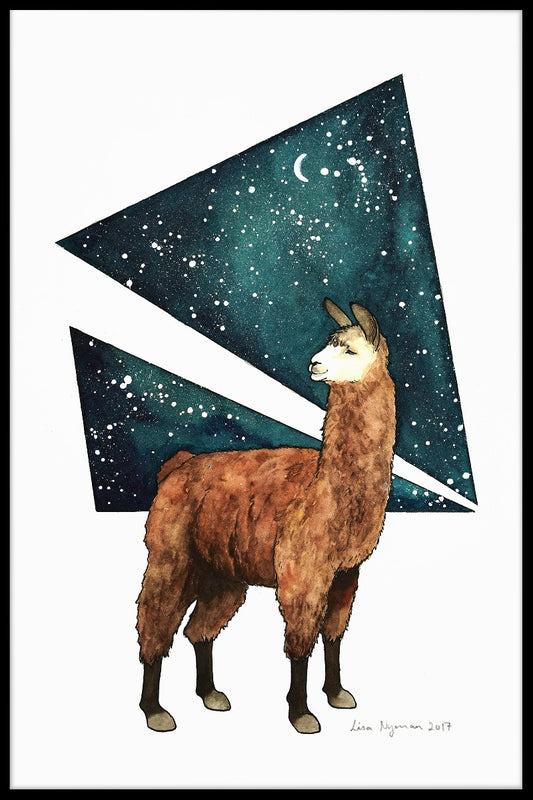 Cosmic Llama juliste