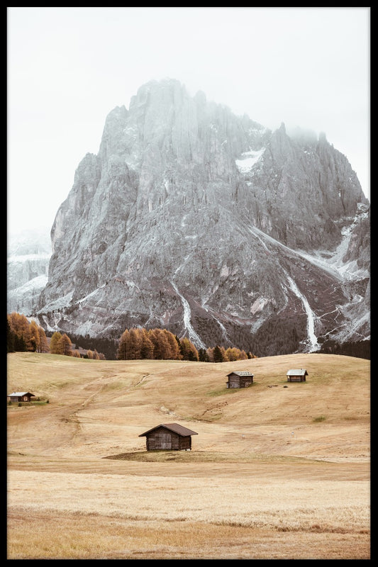 Autumn Alps N03 juliste