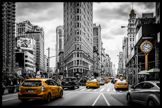 New York City Taxis juliste