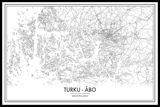Turku Archipelago Map juliste