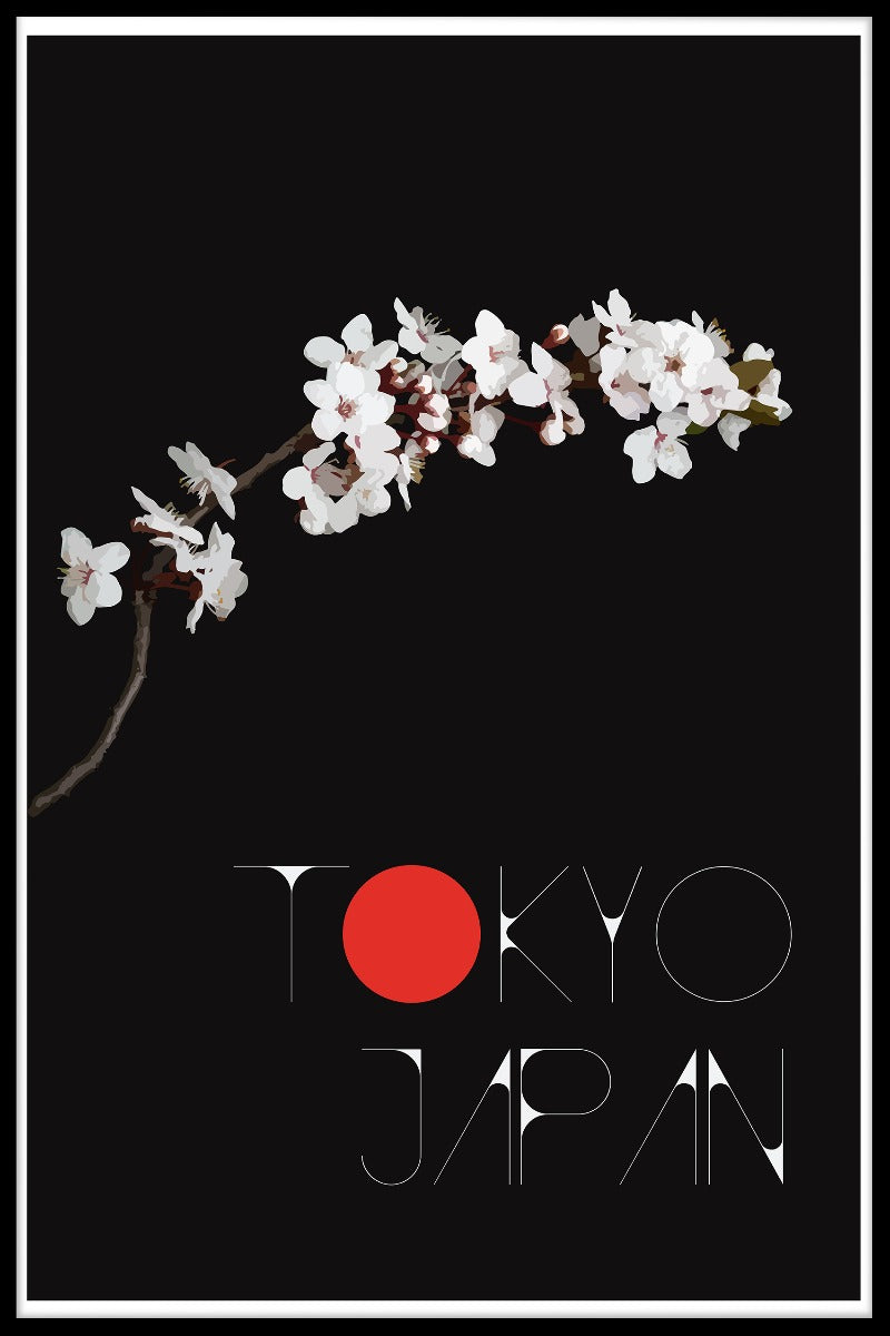Tokyo Japan Flower juliste