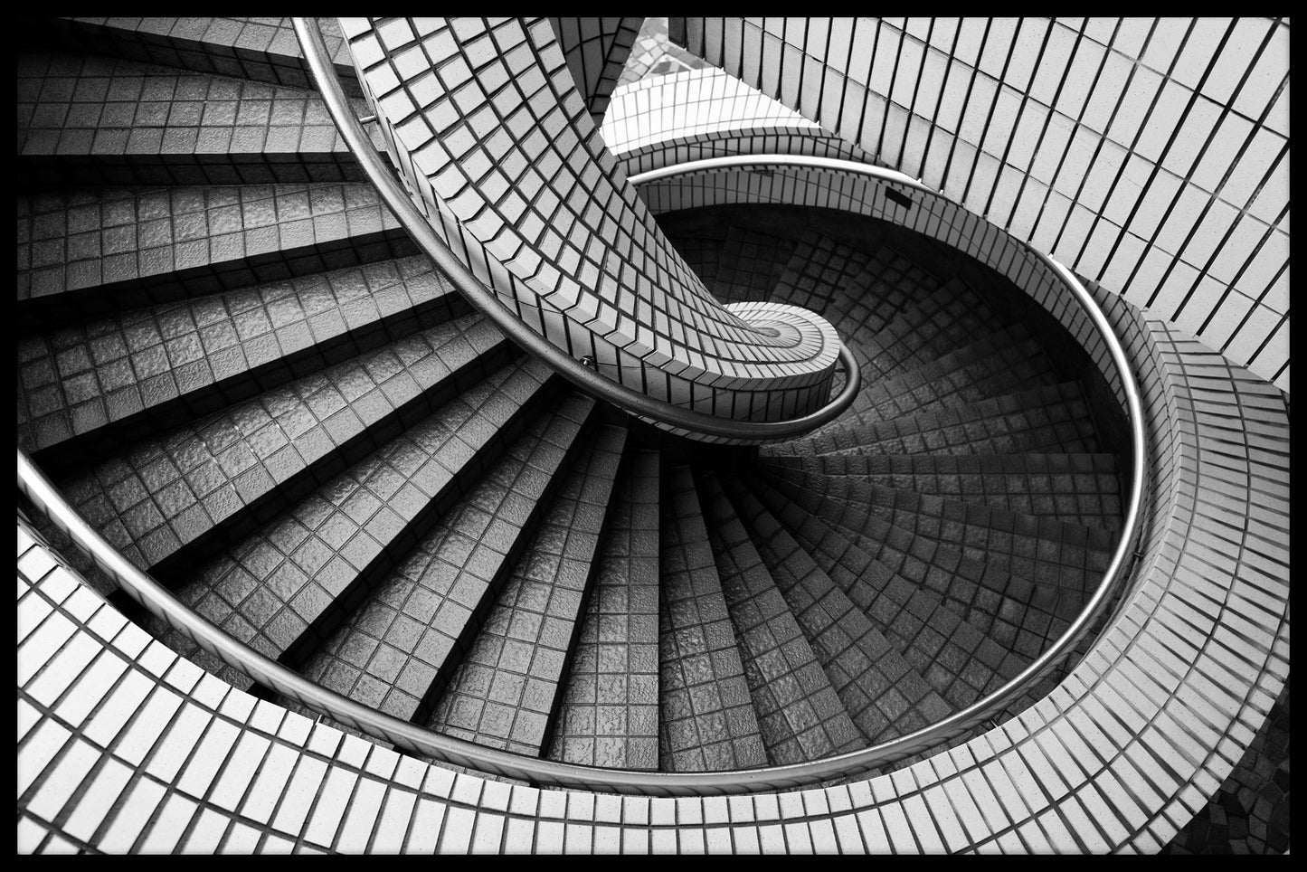 Urban Spiral Staircase juliste