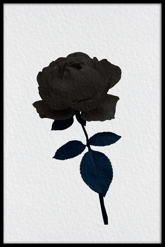 Dark Rose Illustration juliste