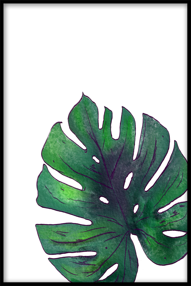 Monstera N02 juliste