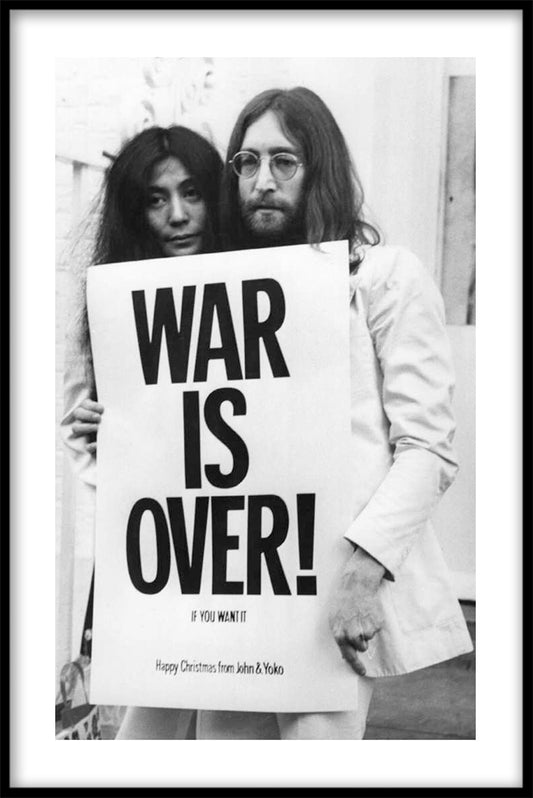 War Is Over! juliste