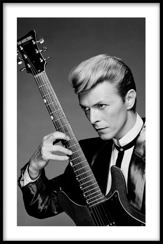 Bowie & Guitar juliste