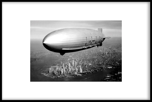 Zeppelin New York juliste