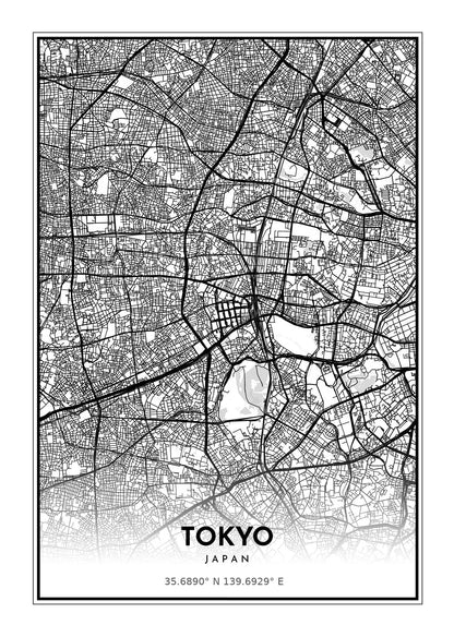 Tokyo 50X70 cm