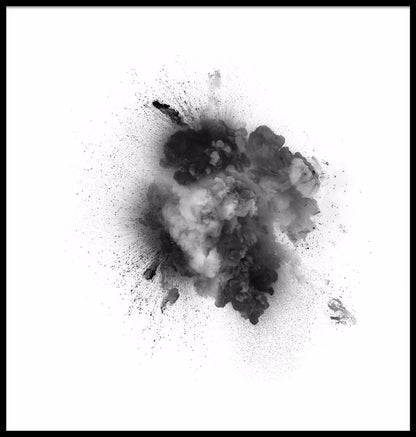 Black Explosion Illustration juliste