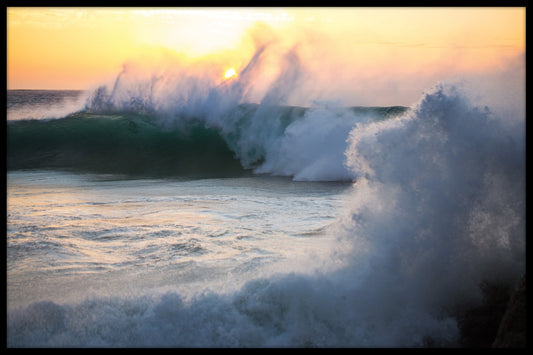 Splashing Waves Ocean juliste