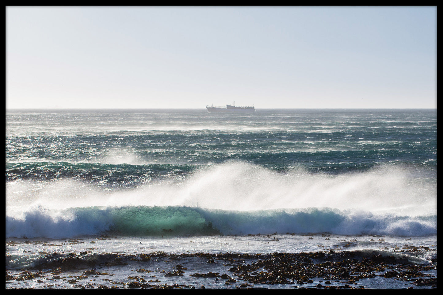 Ocean Waves Ship juliste